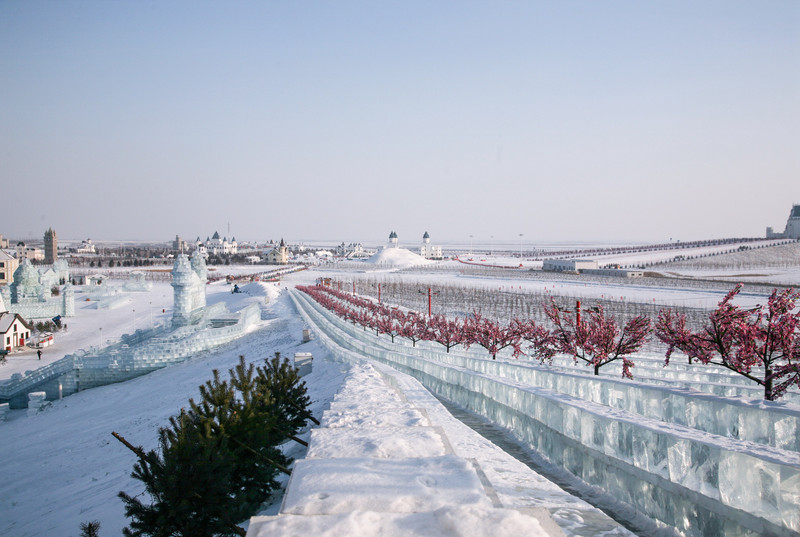 呼兰河口冰雪乐园 如梦似幻的童话世界