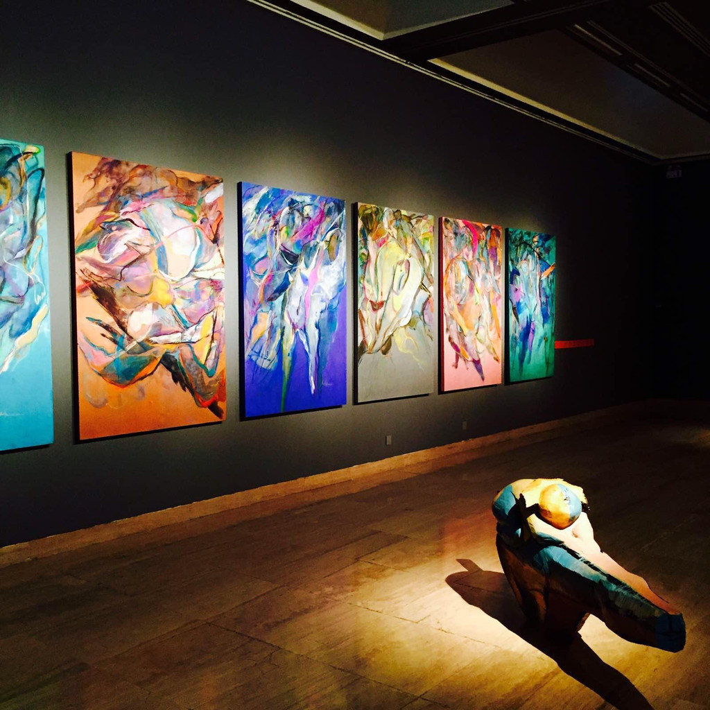 北京美术馆国内画家作品展